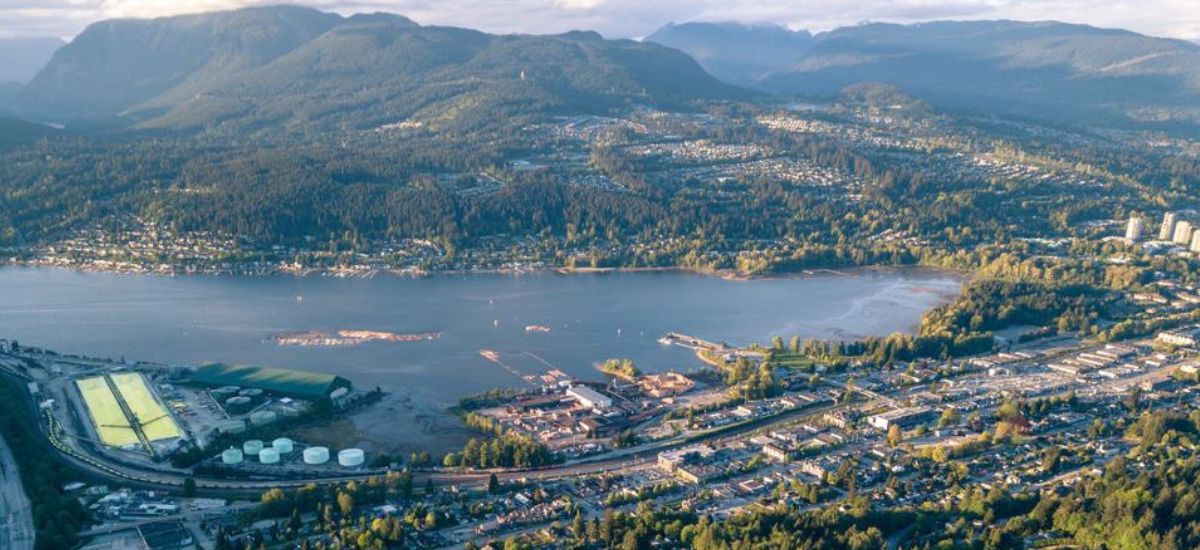 Panoramic view of  Coquitlam