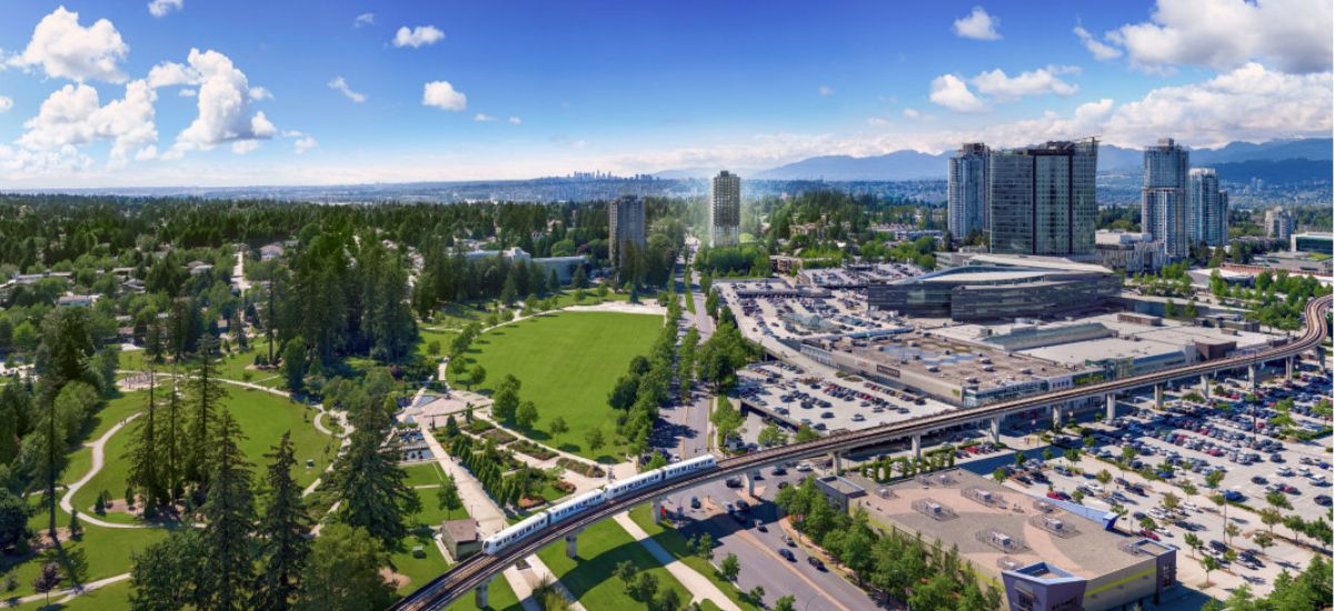 Panoramic view of  Surrey