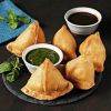 Mini Vegetarian Samosa image